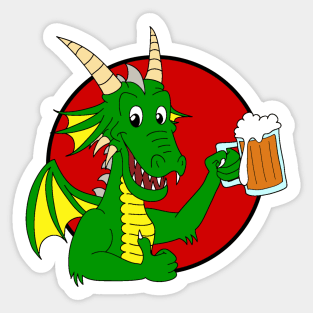 Drink 'n Dragons Sticker